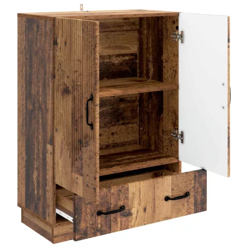  Széf fiókkal Antik Fa 66 x 34,5 x 92 cm Szerelt Fa