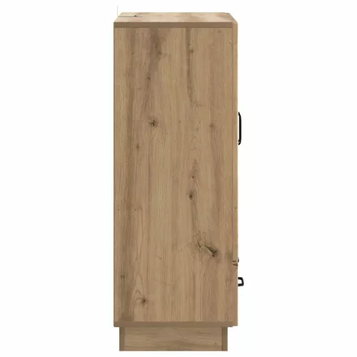  Széf fiókkal Kézműves Tölgy 66 x 34,5 x 92 cm Szerelt Fa