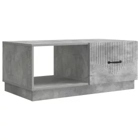  Dohányzóasztal Betonszürke 90 x 50 x 37 cm Szerelt Fa