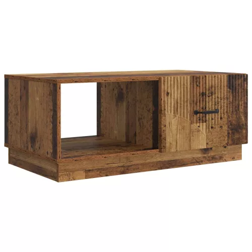  Dohányzóasztal Antik Fa 90 x 50 x 37 cm Szerelt Fa