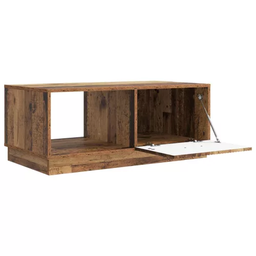  Dohányzóasztal Antik Fa 90 x 50 x 37 cm Szerelt Fa