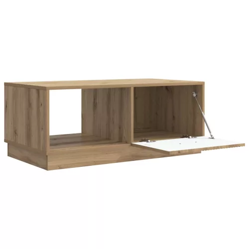  Dohányzóasztal Kézműves Tölgy 90 x 50 x 37 cm Szerelt Fa