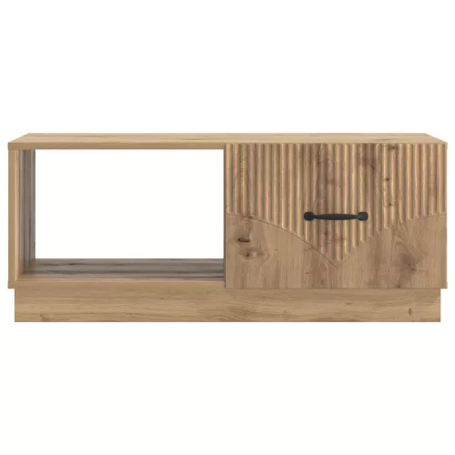  Dohányzóasztal Kézműves Tölgy 90 x 50 x 37 cm Szerelt Fa