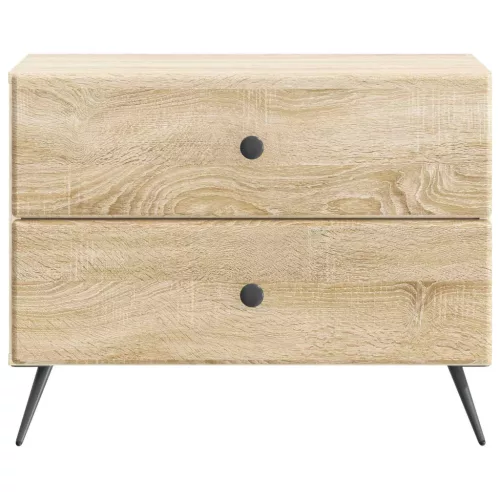  Éjjeliszekrény Sonoma Tölgy 62 x 34,5 x 47,5 cm Szerelt Fa