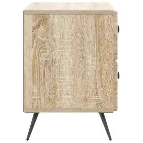  Éjjeliszekrény Sonoma Tölgy 62 x 34,5 x 47,5 cm Szerelt Fa