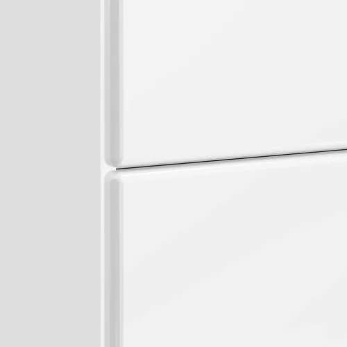  Éjjeliszekrény Magasfényű Fehér 62 x 34,5 x 47,5 cm Szerelt Fa