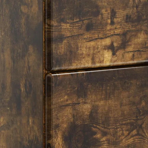  Éjjeliszekrény Füstös Tölgy 62 x 34,5 x 47,5 cm Szerelt Fa