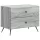  Éjjeliszekrény Szürke Sonoma 62 x 34,5 x 47,5 cm Szerelt Fa