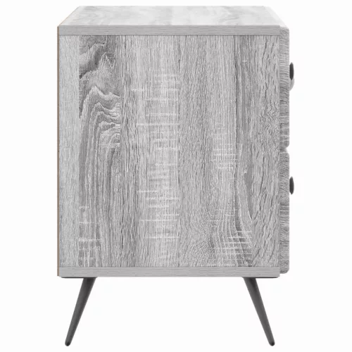  Éjjeliszekrény Szürke Sonoma 62 x 34,5 x 47,5 cm Szerelt Fa