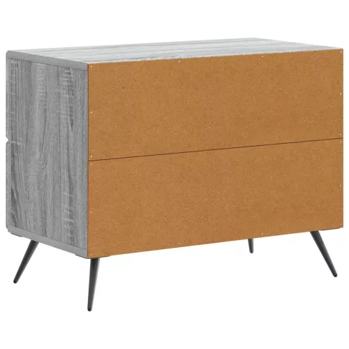  Éjjeliszekrény Szürke Sonoma 62 x 34,5 x 47,5 cm Szerelt Fa