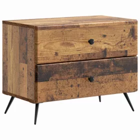    Éjjeliszekrény fiókkal Antik Fa 62 x 34,5 x 47,5 cm Szerelt Fa