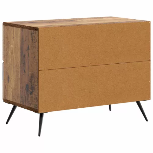  Éjjeliszekrény fiókkal Antik Fa 62 x 34,5 x 47,5 cm Szerelt Fa