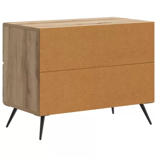  Éjjeliszekrény Kézműves Tölgy 62 x 34,5 x 47,5 cm Szerelt Fa