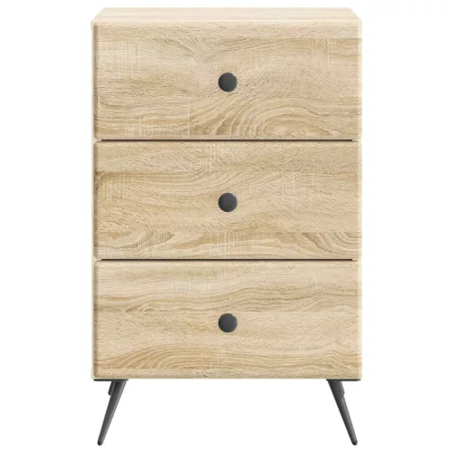  Éjjeliszekrény Sonoma Tölgy 43 x 41 x 66,5 cm Szerelt Fa