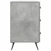  Éjjeliszekrény fiókkal Betonszürke 43 x 41 x 66,5 cm Szerelt Fa