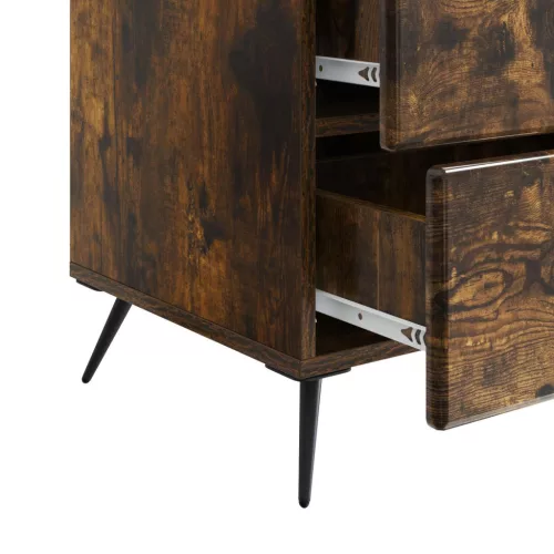  Éjjeliszekrény Füstös Tölgy 43 x 41 x 66,5 cm Szerelt Fa