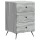  Éjjeliszekrény Szürke Sonoma 43 x 41 x 66,5 cm Szerelt Fa