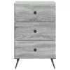  Éjjeliszekrény Szürke Sonoma 43 x 41 x 66,5 cm Szerelt Fa
