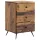  Éjjeliszekrény fiókkal Antik Fa 43 x 41 x 66,5 cm Szerelt Fa