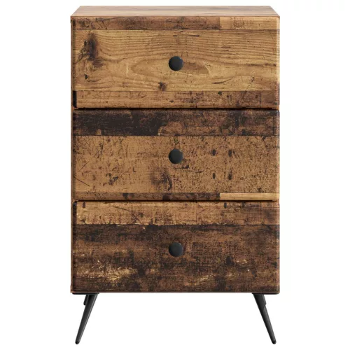  Éjjeliszekrény fiókkal Antik Fa 43 x 41 x 66,5 cm Szerelt Fa