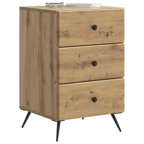  Éjjeliszekrény Kézműves Tölgy 43 x 41 x 66,5 cm Szerelt Fa