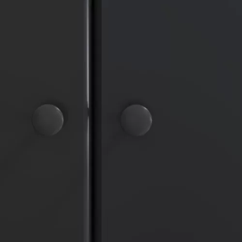  Széf Fekete 66 x 34,5 x 90 cm Szerelt Fa