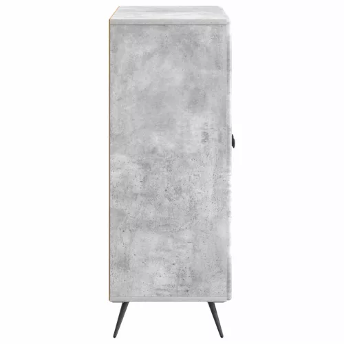  Széf Betonszürke 66 x 34,5 x 90 cm Szerelt Fa