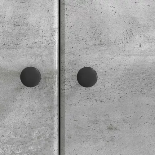  Széf Betonszürke 66 x 34,5 x 90 cm Szerelt Fa