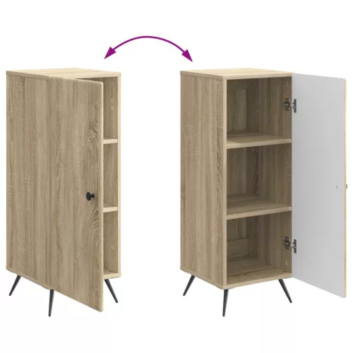  Széf Sonoma Tölgy 33 x 34,5 x 90 cm Szerelt Fa