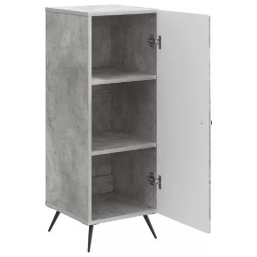  Széf Betonszürke 33 x 34,5 x 90 cm Szerelt Fa