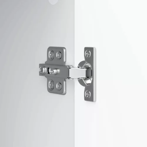  Széf Magasfényű Fehér 33 x 34,5 x 90 cm Szerelt Fa