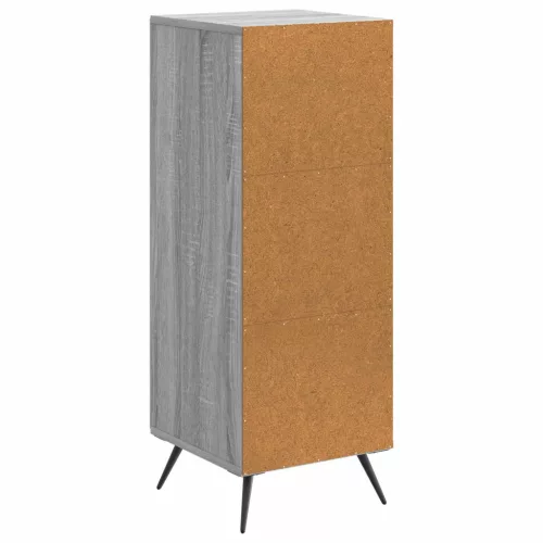  Széf Szürke Sonoma 33 x 34,5 x 90 cm Szerelt Fa