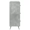  Fiókos szekrény Betonszürke 66 x 34,5 x 90 cm Szerelt Fa