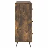  Fiókos szekrény Füstös Tölgy 66 x 34,5 x 90 cm Szerelt Fa
