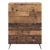  Fiókos szekrény Antik Fa 66 x 34,5 x 90 cm Szerelt Fa