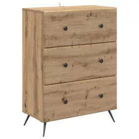    Fiókos szekrény Kézműves Tölgy 66 x 34,5 x 90 cm Szerelt Fa