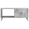  Dohányzóasztal Betonszürke 90 x 50 x 40 cm Szerelt Fa