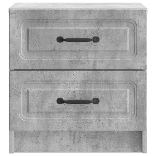 Éjjeliszekrény Betonszürke 43 x 34,5 x 44,5 cm Szerelt Fa