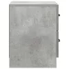  Éjjeliszekrény Betonszürke 43 x 34,5 x 44,5 cm Szerelt Fa