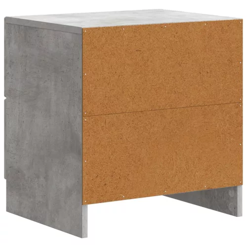  Éjjeliszekrény Betonszürke 43 x 34,5 x 44,5 cm Szerelt Fa