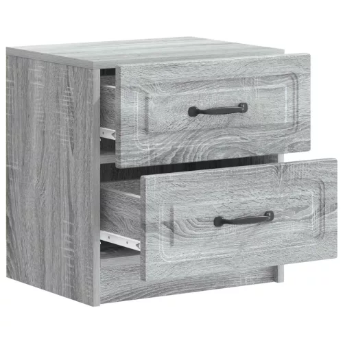  Éjjeliszekrény Szürke Sonoma 43 x 34,5 x 44,5 cm Szerelt Fa