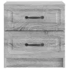  Éjjeliszekrény Szürke Sonoma 43 x 34,5 x 44,5 cm Szerelt Fa