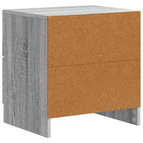  Éjjeliszekrény Szürke Sonoma 43 x 34,5 x 44,5 cm Szerelt Fa