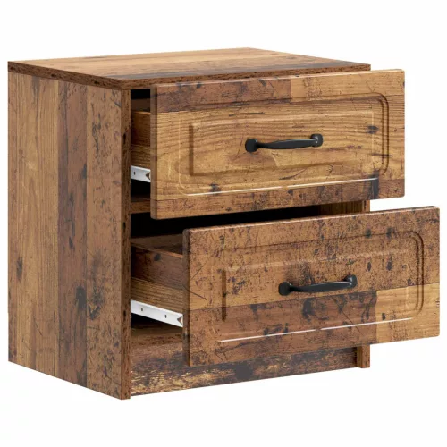  Éjjeliszekrény fiókkal Antik Fa 43 x 34,5 x 44,5 cm Szerelt Fa