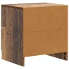  Éjjeliszekrény fiókkal Antik Fa 43 x 34,5 x 44,5 cm Szerelt Fa