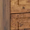  Éjjeliszekrény fiókkal Antik Fa 43 x 34,5 x 44,5 cm Szerelt Fa
