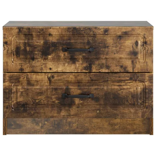  Éjjeliszekrény Füstös Tölgy 62 x 34,5 x 44,5 cm Szerelt Fa