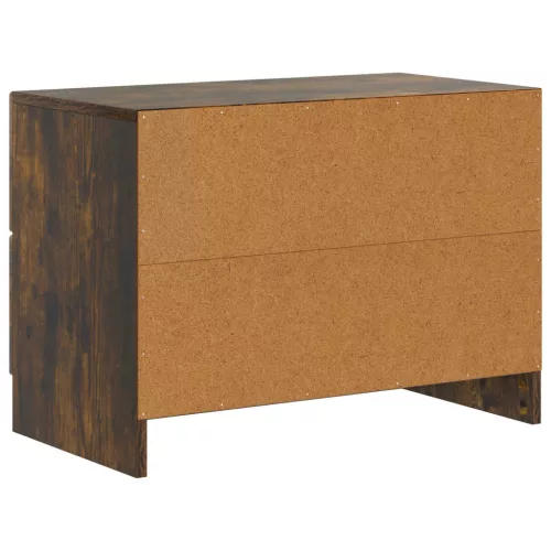  Éjjeliszekrény Füstös Tölgy 62 x 34,5 x 44,5 cm Szerelt Fa