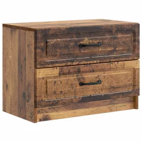    Éjjeliszekrény fiókkal Antik Fa 62 x 34,5 x 44,5 cm Szerelt Fa
