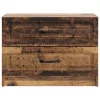  Éjjeliszekrény fiókkal Antik Fa 62 x 34,5 x 44,5 cm Szerelt Fa